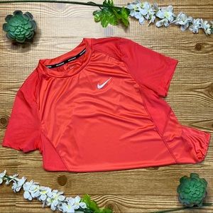 Women's Short-Sleeve Pink Running Top